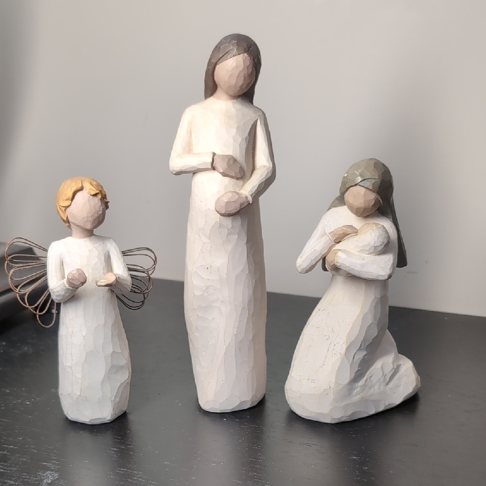 Willow Tree Collection 3 Figures Imperfect